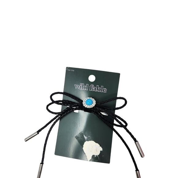 Wild Fable Pink Satin Flower Scrunchie Set Hair Clips 5 Pieces - Picture 4 of 9